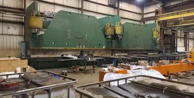 Press Machine Retrofit Before Picture